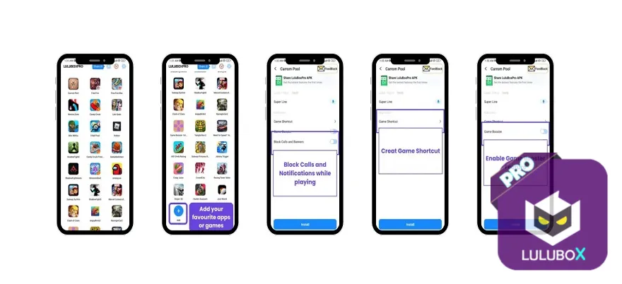 Fitur dari Lulubox Pro 64