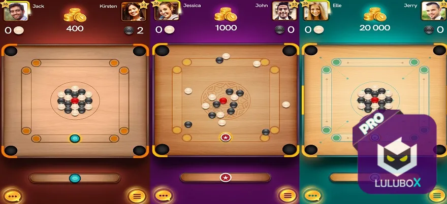 Fitur dari Lulubox Carrom